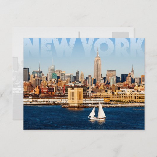 new york briefkaart (Voorkant / Achterkant)