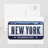 New York Briefkaart (Voorkant / Achterkant)
