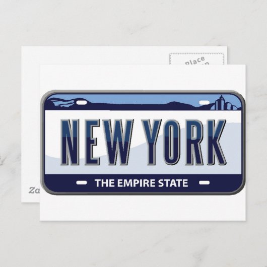 New York Briefkaart (Voorkant / Achterkant)