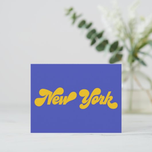 New York Briefkaart (Staand voorkant)