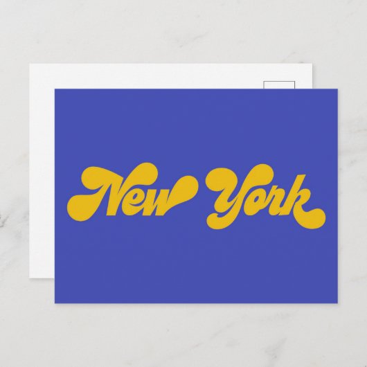 New York Briefkaart (Voorkant / Achterkant)