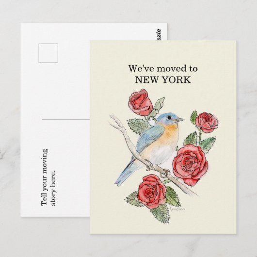 New York Briefkaart (Voorkant / Achterkant)