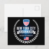 New York Briefkaart (Voorkant / Achterkant)