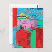 new york briefkaart (Voorkant / Achterkant)