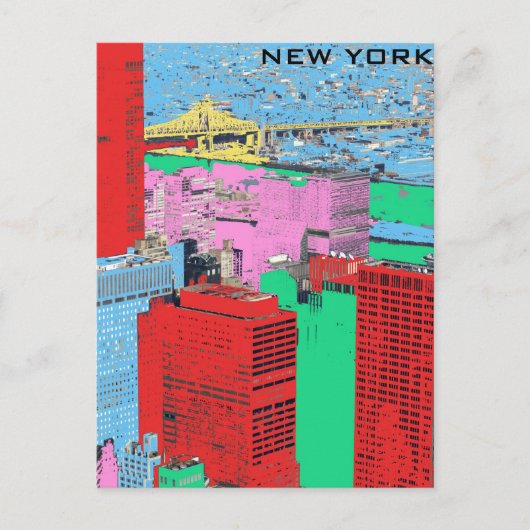 new york briefkaart (Voorkant)