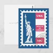 New York Briefkaart (Voorkant / Achterkant)