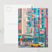 New York Briefkaart (Voorkant / Achterkant)