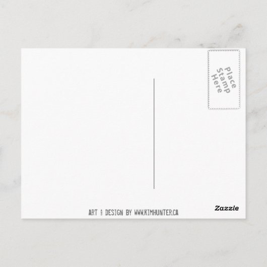 New York Briefkaart Bull Statue NYC Souvenir Card (Achterkant)