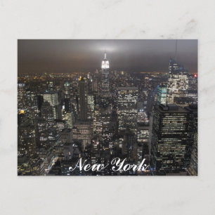 New York Briefkaart Cityscape New York Souvenir Ca