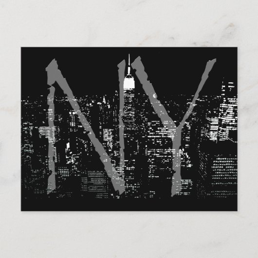 New York Briefkaart Cityscape New York Souvenir Ca (Voorkant)