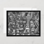 New York Briefkaart Cityscape New York Souvenir Ca (Voorkant / Achterkant)