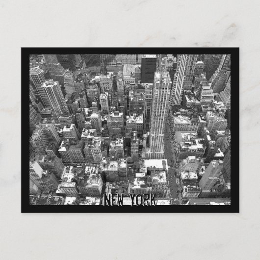New York Briefkaart Cityscape New York Souvenir Ca (Voorkant)
