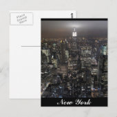 New York Briefkaart Cityscape New York Souvenir Ca (Voorkant / Achterkant)