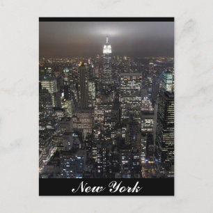 New York Briefkaart Cityscape New York Souvenir Ca