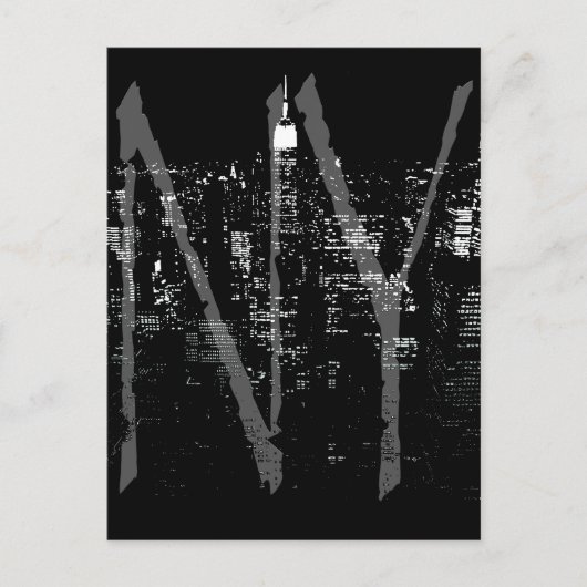 New York Briefkaart Cityscape New York Souvenir Ca (Voorkant)