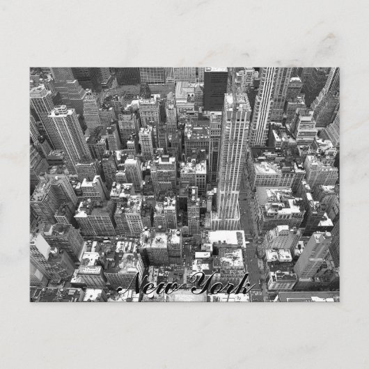 New York Briefkaart Cityscape New York Souvenir Ca (Voorkant)