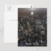 New York Briefkaart Cityscape New York Souvenir Ca (Voorkant / Achterkant)