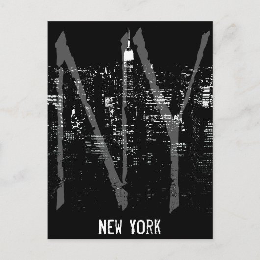 New York Briefkaart Cityscape New York Souvenir Ca (Voorkant)