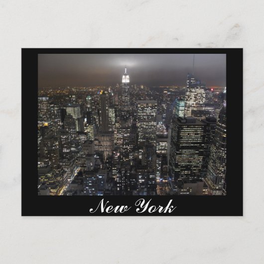 New York Briefkaart Cityscape New York Souvenir Ka (Voorkant)
