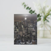 New York Briefkaart Empire State NYC Souvenir Kaar (Staand voorkant)