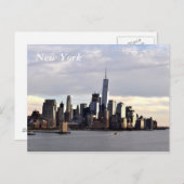 New York, Briefkaart in het centrum (Voorkant / Achterkant)