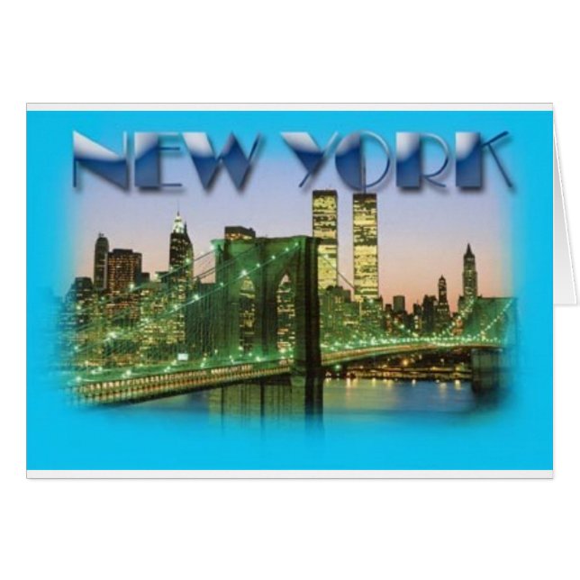 NEW YORK BRIEFKAART.JPG (Voorkant Horizontaal)