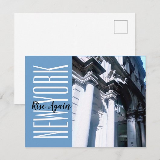 New York-Broadway Briefkaart (Voorkant / Achterkant)