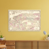 New York, Brooklyn 2 Canvas Afdruk (Insitu (Woonkamer))