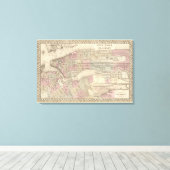 New York, Brooklyn 2 Canvas Afdruk (Insitu (Houten vloer))
