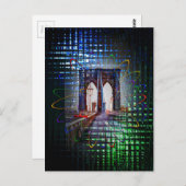 New York - Brooklyn Bridge Briefkaart (Voorkant / Achterkant)