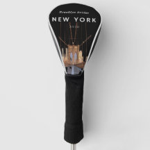 New York Brooklyn Bridge Golf Head Hoesje