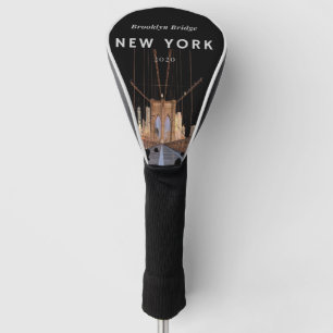 New York Brooklyn Bridge Golf Head Hoesje Golfheadcover