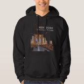 New York Brooklyn Bridge Hoodie (Voorkant)