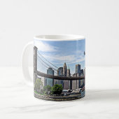 New York - Brooklyn Bridge Koffiemok (Voorkant links)