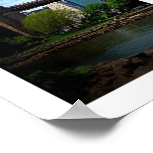 New York - Brooklyn Bridge Poster (Hoek)