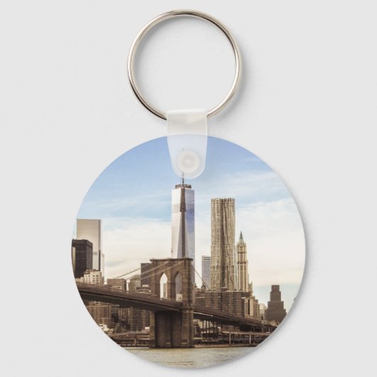 New York Brooklyn bridge Sleutelhanger (Voorkant)
