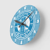 New York Brooklyn Jewish Clock Ronde Klok (Hoek)