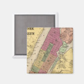 New York, Brooklyn Magneet (Voorkant / Achterkant)