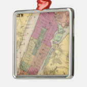 New York, Brooklyn Metalen Ornament (Links)