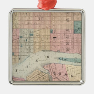 New York, Brooklyn Metalen Ornament