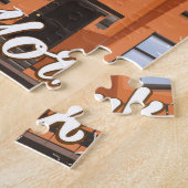 New York Brownstone-reisposter cartoon Legpuzzel (Zijkant)
