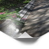 New York Brownstone Upper West Side Buildings NYC Foto Afdruk (Hoek)