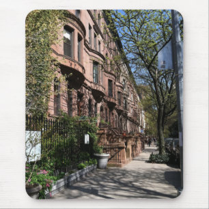 New York Brownstone Upper West Side Buildings NYC Muismat