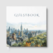New York bruiloft Gastenboek (Voorkant)