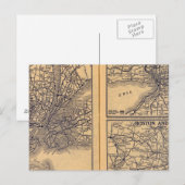 New York, Buffalo, Boston Briefkaart (Voorkant / Achterkant)