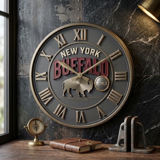 New York Buffalo Grote Klok