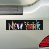 New York bumper sticker (Op auto)