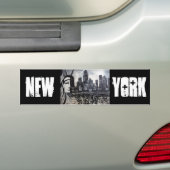 New York Bumpersticker (Op auto)