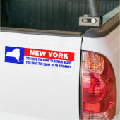 NEW YORK BUMPERSTICKER (Op Truck)