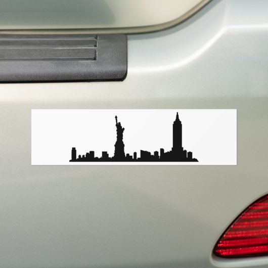 New York Bumpersticker (Op auto)